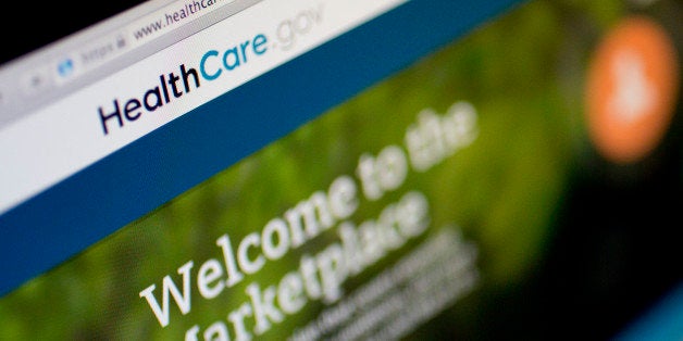 The Healthcare.gov website is displayed on a laptop computer arranged for a photograph in Washington, D.C., U.S., on Monday, Nov. 4, 2013. The race to construct an online insurance exchange by Oct. 1 spurred the Obama administration to use an expedited bidding system that limited its choice of a builder to just four companies, including CGI Group Inc. Photographer: Andrew Harrer/Bloomberg via Getty Images