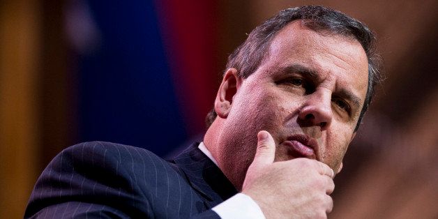 UNITED STATES - MARCH 6: Gov. Chris Christie, R-N.J., speaks during the American Conservative Union's Conservative Political Action Conference (CPAC) at National Harbor, Md., on Thursday March 6, 2014. (Photo By Bill Clark/CQ Roll Call)