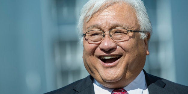Michael Makoto 'Mike' Honda, a Democratic representative from California, speaks during a Bloomberg West Television interview