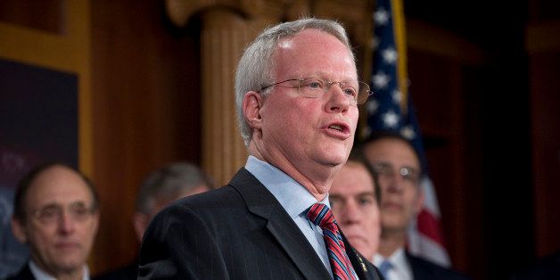 UNITED STATES - MARCH 18: Rep. Paul Broun, R-Ga., pariticpates in a news conference on healthcare reform with House and Senate Republican doctors on Thursday, marcj 18, 2010. (Photo By Bill Clark/Roll Call/Getty Images)
