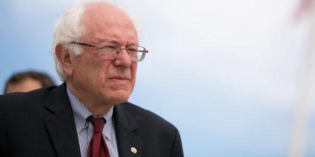 WASHINGTON, DC - OCTOBER 8: Sen. Bernie Sanders (I-VT) is seen outside the Supreme Court in Washington, on October 8, 2013 in Washington, DC. On Tuesday, the Supreme Court will hear oral arguments in McCutcheon v. Federal Election Committee, a first amendment case that will determine how much money an individual can contribute directly to political campaigns. (Photo by Drew Angerer/Getty Images)