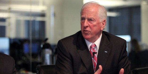 Representative Mike Thompson, a Democrat from California, speaks during an interview in Washington, D.C., U.S. on Wednesday, March 13, 2013. Thompson predicted that Congress will pass legislation to expand background checks on gun purchases and called on ?responsible gun owners? to speak out in support. Photographer: Julia Schmalz/Bloomberg via Getty Images 