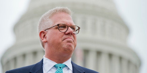 UNITED STATES - JUNE 19: Conservative talk show host Glenn Beck attends a Tea Party Patriots rally on the west front of the C