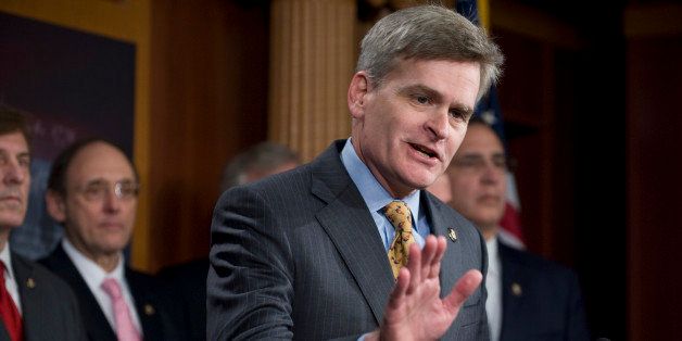 UNITED STATES - MARCH 18: Rep. Bill Cassidy, R-La., pariticpates in a news conference on healthcare reform with House and Senate Republican doctors on Thursday, marcj 18, 2010. (Photo By Bill Clark/Roll Call/Getty Images)