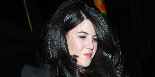 LONDON, UNITED KINGDOM - MARCH 19: Monica Lewinsky at the Downtown Mayfair restaurant for Heather Kerzner's birthday celebration on March 19, 2013 in London, England. (Photo by Mark Robert Milan/FilmMagic)