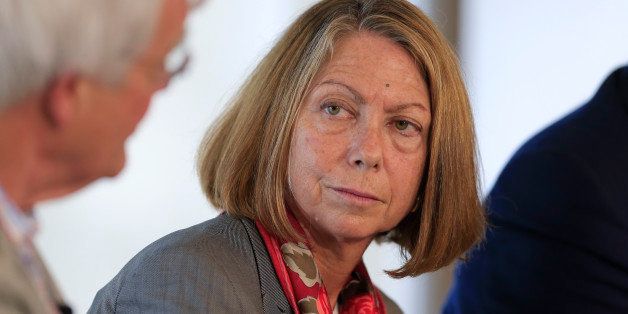 Jill Abramson, executive editor of The New York Times, listens during a panel discussion on the sidelines of the Republican National Convention (RNC) in Tampa, Florida, U.S., on Sunday, Aug. 26, 2012. The discussion, held across the river from the Republican National Convention, was sponsored by Bloomberg, the University of Southern Californiaâs Annenberg Center on Communication, Leadership and Policy and the Institute of Politics at Harvard Universityâs John F. Kennedy School of Government. Photographer: Andrew Harrer/Bloomberg via Getty Images 