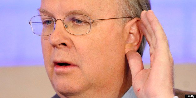 TODAY -- Pictured: Karl Rove appears on NBC News' 'Today' show (Photo by Peter Kramer/NBC/NBCU Photo Bank via Getty Images)