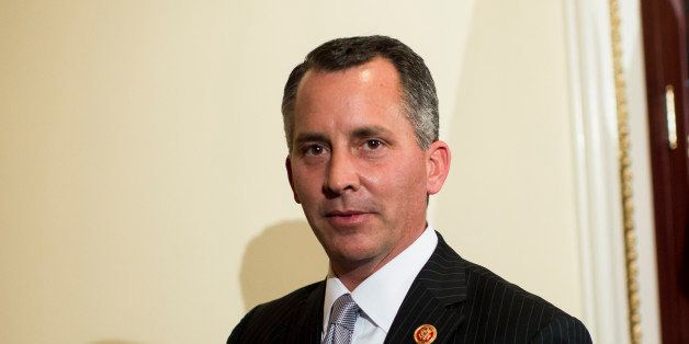 UNITED STATES - MARCH 13: Rep. David Jolly, R-Fla., leaves the Speaker's ceremonial office after his ceremonial swearing-in photo op with Speaker of the House John Boehner, R-Ohio, on Thursday, March 13, 2014. (Photo By Bill Clark/CQ Roll Call)