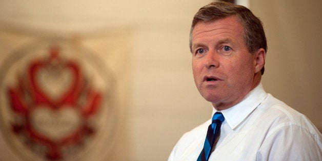 UNITED STATES - August 26: Rep. Charlie Dent, R-PA., hosted a Town Hall Meeting for constituents of the 15th District of Pennsylvania on Monday, August 26, 2013, at the Kutztown Train Station in Kutztown, Pennsylvania. The Town Hall hosted well over 150 people and addressed topics ranging from the jobs to the NSA but the afternoons main topics where clearly about Obama Care and immigration reform. (Photo By Douglas Graham/CQ Roll Call)