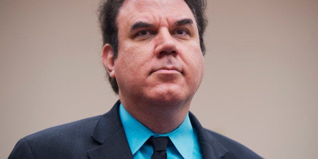 UNITED STATES - MARCH 14: Rep. Alan Grayson, D-Fla., attends a news conference in Rayburn to call for action on a one sentence bill called the 'Cancel the Sequester Act of 2013' and to deliver a petition of more than 300,000 signatures to the office of Speaker John Boehner, R-Ohio, that calls on Congress to cancel the sequester. (Photo By Tom Williams/CQ Roll Call)