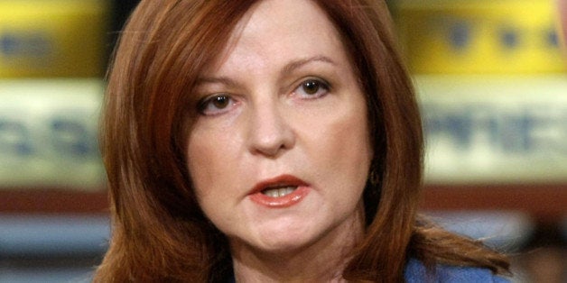 WASHINGTON - MAY 25: New York Times columnist Maureen Dowd speaks during a taping of 'Meet the Press' at the NBC studios May