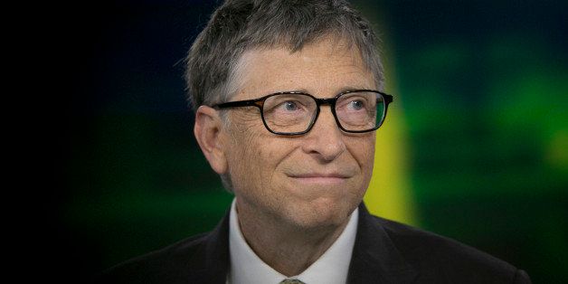 Billionaire Bill Gates, chairman and founder of Microsoft Corp., speaks during a Bloomberg Television interview in New York, U.S., on Tuesday, Jan. 21, 2014. Gates, the world's richest man, said that by 2035 no nation will be as poor as any of the 35 that the World Bank now classifies as low-income, even adjusting for inflation. Photographer: Scott Eells/Bloomberg via Getty Images 