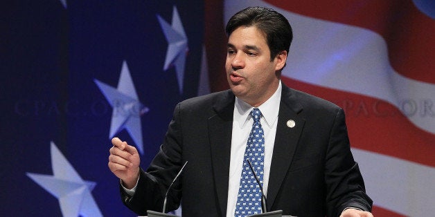 WASHINGTON, DC - FEBRUARY 10: Rep. Raul Labrador (R-ID), speaks at the Conservative Political Action conference (CPAC), on February 10, 2011 in Washington, DC. The CPAC annual gathering is a project of the American Conservative Union. (Photo by Mark Wilson/Getty Images)