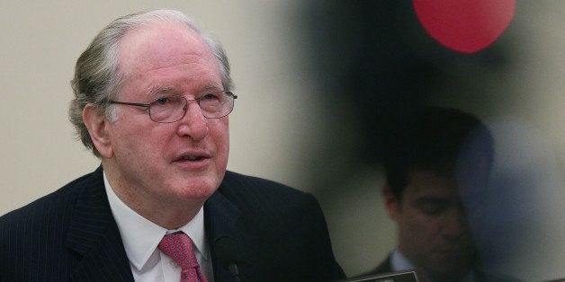 WASHINGTON, DC - JULY 13: Sen. Jay Rockefeller (D-WV) speaks during a hearing of the Senate Commerce, Science and Transportation Committee on Capitol Hill July 13, 2011 in Washington, DC. The committee hearing was on the topic of 'Unauthorized Charges on Telephone Bills: Why Crammers Win and Consumers Lose.' (Photo by Win McNamee/Getty Images)