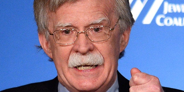 LAS VEGAS, NV - MARCH 29: Former United States ambassador to the United Nations John Bolton speaks during the Republican Jew