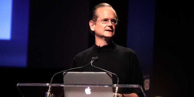 NEW YORK, NY - MAY 13: Director Amazon Studios, Lawrence Lessig speaks at WIRED BizCon 2014 on May 13, 2014 in New York City. (Photo by Thos Robinson/Getty Images for WIRED)