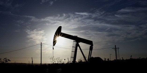 A pumpjack operates at the Inglewood Oil field in Los Angeles, California, U.S., on Thursday, Oct. 19, 2012. The Inglewood Oil Field is a steady source of domestic oil and natural gas as well as the second most productive oil field in the entire L.A. Basin. Photographer: Patrick T. Fallon/Bloomberg via Getty Images