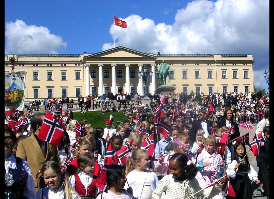 Children's parade on May 17