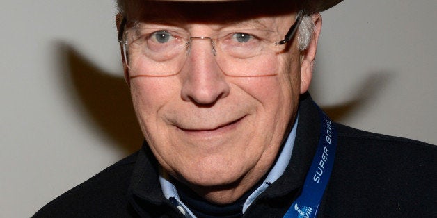 EAST RUTHERFORD, NJ - FEBRUARY 02: Former Vice President Dick Cheney attends the Pepsi Super Bowl XLVIII Pregame Show at Met