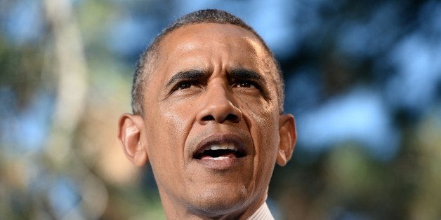 US President Barack Obama speaks on the economy at the Cheesman Park in Denver, Colorado, on July 9, 2014. Statistics showed