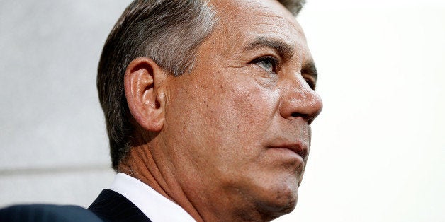WASHINGTON, DC - JUNE 18: Speaker of the House John Boehner (R-OH) speaks following a meeting of the House Republican confer