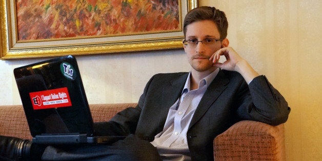 MOSCOW, RUSSIA - DECEMBER 2013: (EXCLUSIVE ACCESS; PREMIUM RATES (3X) APPLY) Former intelligence contractor Edward Snowden p