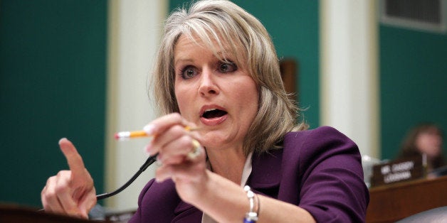 WASHINGTON, DC - OCTOBER 24: U.S. Rep. Renee Ellmers (R-NC) speaks during a hearing on implementation of the Affordable Care Act before the House Energy and Commerce Committee October 24, 2013 on Capitol Hill in Washington, DC. Developers who helped to build the website for people to buy health insurance under Obamacare testified before the panel on what had gone wrong to cause the technical difficulties in accessing the site. (Photo by Alex Wong/Getty Images)