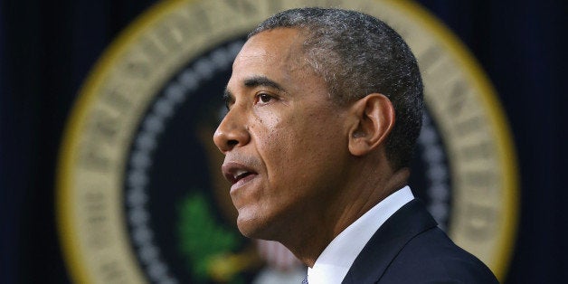 WASHINGTON, DC - JULY 22: U.S. President Barack Obama speaks before signing the H.R. 803, the Workforce Innovation and Opportunity Act. during an event in the Eisonhower Executive Building, July 22, 2014 in Washington, DC. President Obama signed the H.R. 803, the Workforce Innovation and Opportunity Act. which will help improve employer engagement and accountability across federally funded job training programs. (Photo by Mark Wilson/Getty Images)