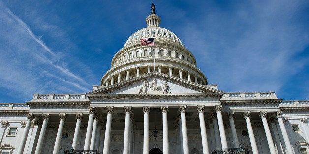 The dome of the US Capitol is seen in Washington, DC on March 23, 2013. AFP PHOTO / Karen BLEIER (Photo credit should read KAREN BLEIER/AFP/Getty Images)