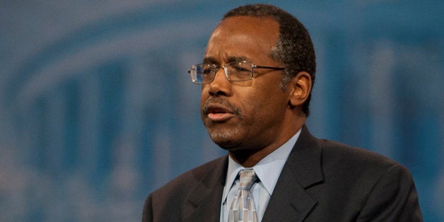 UNITED STATES - MARCH 16: Dr. Ben Carson during the 2013 Conservative Political Action Conference at the Gaylord National Re