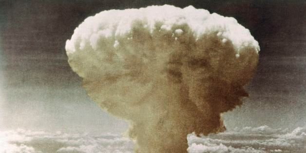 JAPAN - AUGUST 09: On August 9, 1945, The Second American Atomic Bomb Launched On Japan Exploded Over The City Of Nagasaki, At An Altitude Of 500 Meters. Thanks To The Natural Protection Of The Surrounding Hills, The Damages Did Not Reach The Extent Of Hiroshima'S. (Photo by Keystone-France/Gamma-Keystone via Getty Images)