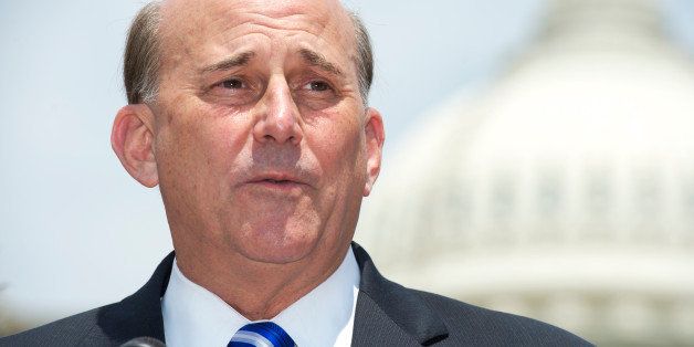 UNITED STATES - JULY 16: Rep. Louie Gohmert, R-Texas, speaks during a news conference at the House Triangle announcing the formation of a Caucus on Egypt, July 16, 2014. (Photo By Tom Williams/CQ Roll Call)