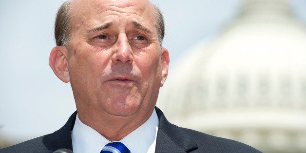 UNITED STATES - JULY 16: Rep. Louie Gohmert, R-Texas, speaks during a news conference at the House Triangle announcing the formation of a Caucus on Egypt, July 16, 2014. (Photo By Tom Williams/CQ Roll Call)