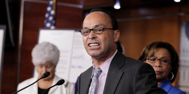 In the ongoing debate over U.S. immigration policy, Rep. Luis V. Gutierrez, D-Ill., leads a news conference outlining his efforts to defeat the the HALT Act, âHinder the Administrationâs Legalization Temptation Act,â being advanced by House Judiciary Committee Chairman Lamar Smith, R-Texas, on Capitol Hill in Washington, Thursday, July 21, 2011. (AP Photo/J. Scott Applewhite)