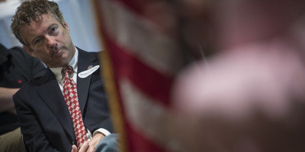 IOWA CITY, IA AUGUST 5: Senator Rand Paul (R-KY) attends an event in Iowa City, Iowa, on Tuesday, August 5, 2014. (Photo