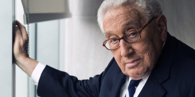 WASHINGTON, DC- SEPTEMBER 03:
Henry A. Kissinger, author of his new book World Order, photographed in his office in Washingt