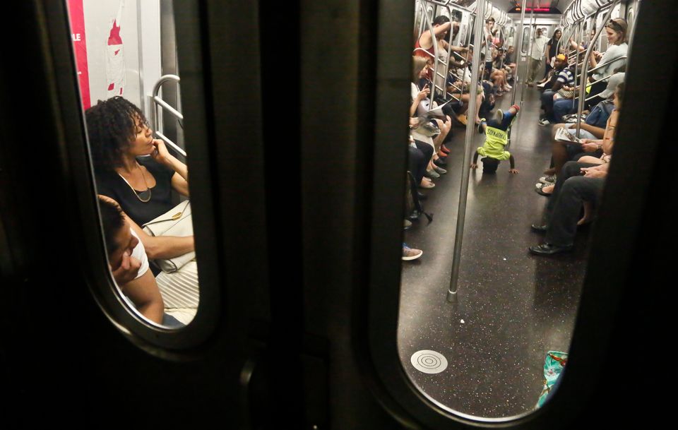 NYPD Crackdown On Subway Acrobats