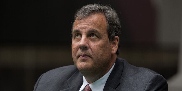 Chris Christie, governor of New Jersey, listens during a ceremony to mark the signing of an agreement on higher education in Mexico City, Mexico, on Thursday, Sept. 4, 2014. Christie used the first day of a trip to Mexico to call for an end to the 39-year-old U.S. ban on crude oil exports and approval of TransCanada Corp.'s stalled Keystone XL pipeline. Photographer: Susana Gonzalez/Bloomberg via Getty Images 