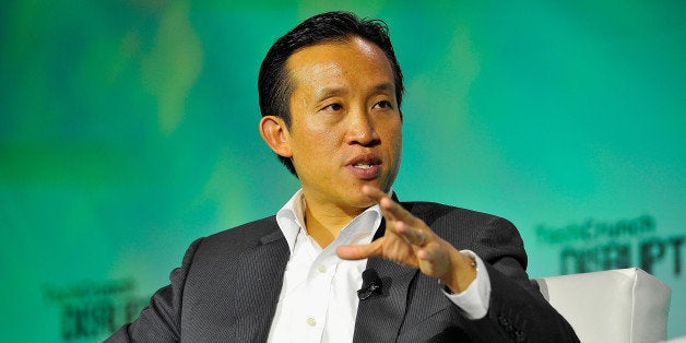 SAN FRANCISCO, CA - SEPTEMBER 09: City of San Francisco Supervisor David Chiu speaks onstage at TechCrunch Disrupt at Pier 48 on September 9, 2014 in San Francisco, California. (Photo by Steve Jennings/Getty Images for TechCrunch)