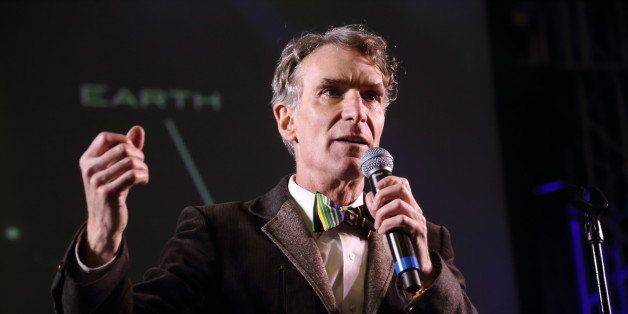 Bill Nye The Science Guy performs at the I F-ing Love Science Channel event during the 2014 SXSW Music, Film + Interactive Festival at Stubb's BBQ on Saturday March 8, 2014 in Austin Texas.(Photo by John Davisson/Invision/AP)