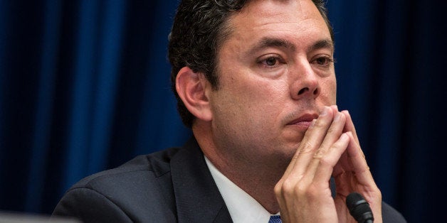 WASHINGTON - OCTOBER 10: Rep. Jason Chaffetz (R-UT) listens during a hearing on Capitol Hill on October 10, 2012 in Washingto
