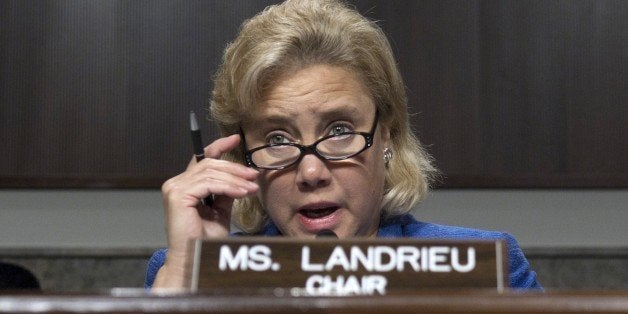 WASHINGTON - JUNE 17: Mary L. Landrieu speaks during a hearing on 'Harnessing Small Business Innovation: Navigating the Evalaution Process for Gulf Coast Oil Cleanup Proposals' in front of the U.S. Senate Committee on Small Business and Entrepreneurship at Senate Dirksen Building on June 17, 2010 in Washington, DC. BP have signalled their intention to purchase a number of V20 machines built by Ocean Therapy Solutions, a company in which Costner has invested a reported GBP 13.5 million to assist development, as part of the ongoing oil-spill clean up operation to stem the environmental impact of the BP Deepwater Horizon oil spill in the Gulf of Mexico. (Photo by Kris Connor/Getty Images)