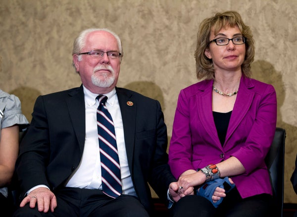 Rep. Ron Barber (D) was injured during the Tucson, Arizona, attack that also wounded his boss, then-Rep. Gabrielle Giffords (