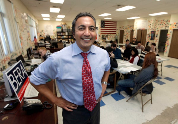 First-term physician Rep. Ami Bera (D) is defending his seat against former Rep. Doug Ose (R-Calif.). Republicans have worked