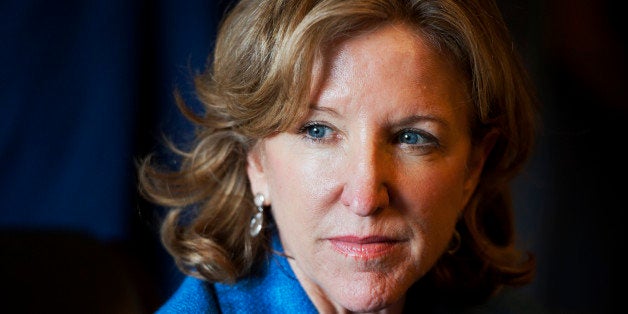 UNITED STATES - JULY 22: Sen. Kay Hagan, D-N.C., conducts a meeting in the Senate Reception Room of the Capitol, July 22, 201