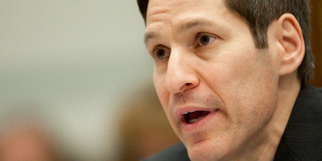 UNITED STATES - SEPTEMBER 29: Thomas Frieden, director of the U.S. Centers for Disease Control and Prevention, speaks during a House Oversight and Government Reform Committee hearing on health, safety and distribution of flu vaccine in Washington, D.C., U.S., on Tuesday, Sept. 29, 2009. Disruptions from swine flu may cost U.S. businesses $20 billion, twice the amount of a typical flu season, said Edolphus Towns, chairman of the committee. (Photo by Andrew Harrer/Bloomberg via Getty Images)