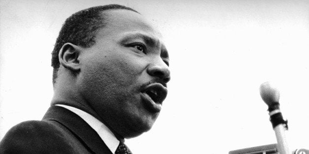 UNITED STATES - APRIL 15: At United Nations Plaza, the Rev. Dr. Martin Luther King Jr. told an estimated 125,000 peace marche