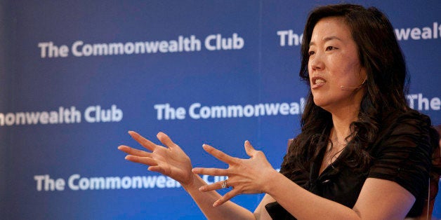 Former Washington, D.C., schools chancellor and author of Radical, Michelle Rhee spoke to The Commonwealth Club of California on March 21, 2013. She was in conversation with Kirk Hanson, Executive Director, Markkula Center for Applied Ethics, Santa Clara University. Photos by Rikki Ward.