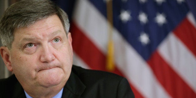 WASHINGTON, DC - AUGUST 14: New York Times reporter James Risen participates in a news conference, where he and other journalists and journalism advocates talked about the Justice Department's pursuit of Risen's confidential sources, at the National Press Club August 14, 2014 in Washington, DC. Risen could face jail or punshing fines for not revealing his source of classified information for his 2006 book that detailed the CIA's efforts against Iran's nuclear program. (Photo by Chip Somodevilla/Getty Images)