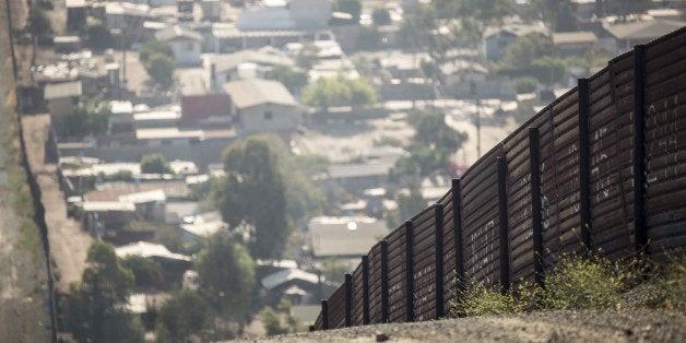 SAN DIEGO, CA - MAY 27: The U.S.-Mexico border fence overlooking Tijuana, Mexico on May 27, 2014 near San Diego, California. (Photograph by Charles Ommanney/Reportage by Getty Images)